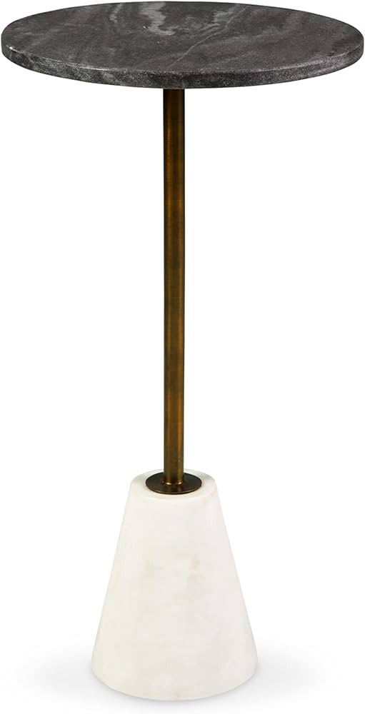 Signature Design by Ashley Caramont Accent Table, Black & White | Amazon (US)