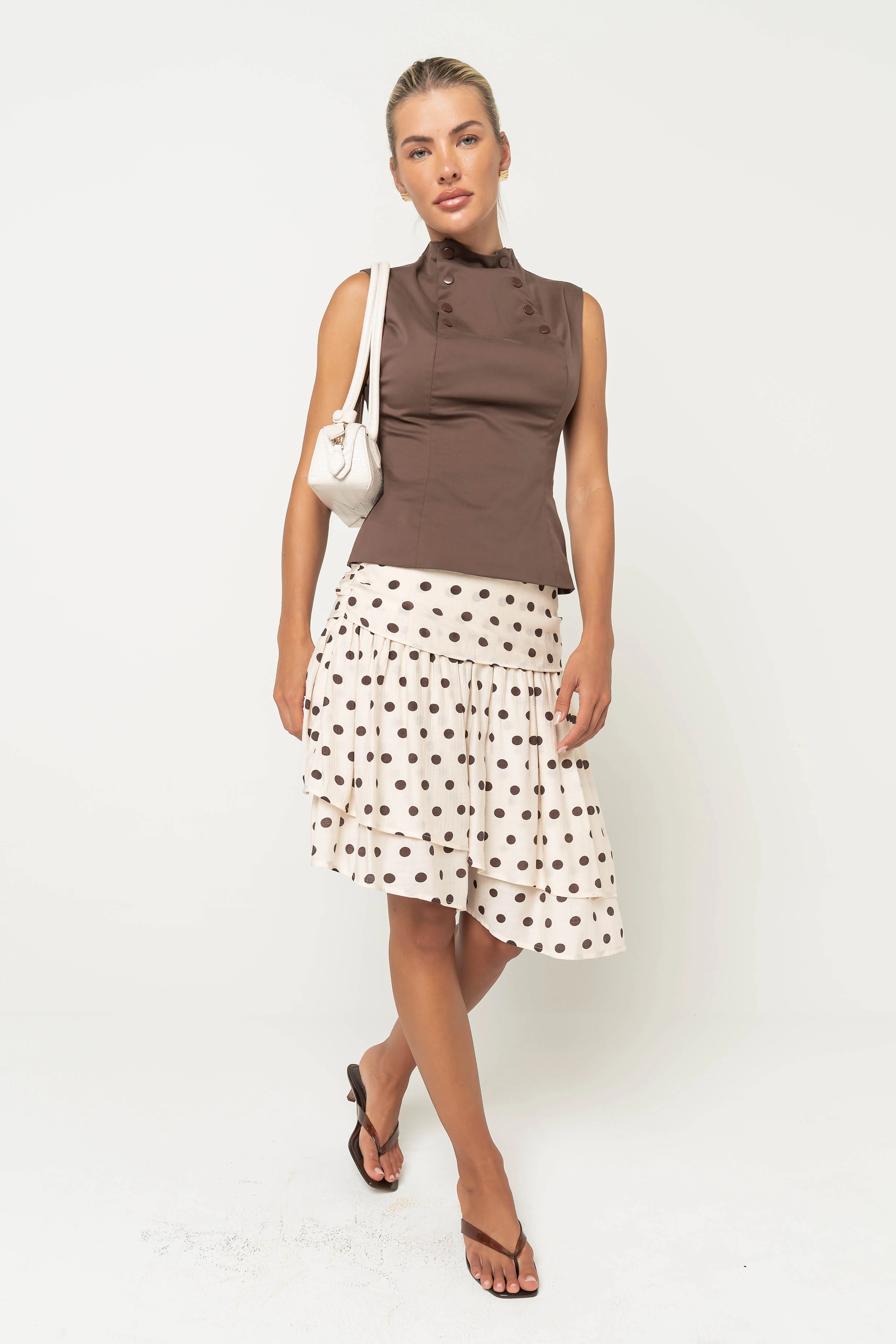 Mila Polka Dot Skirt | Böhme US