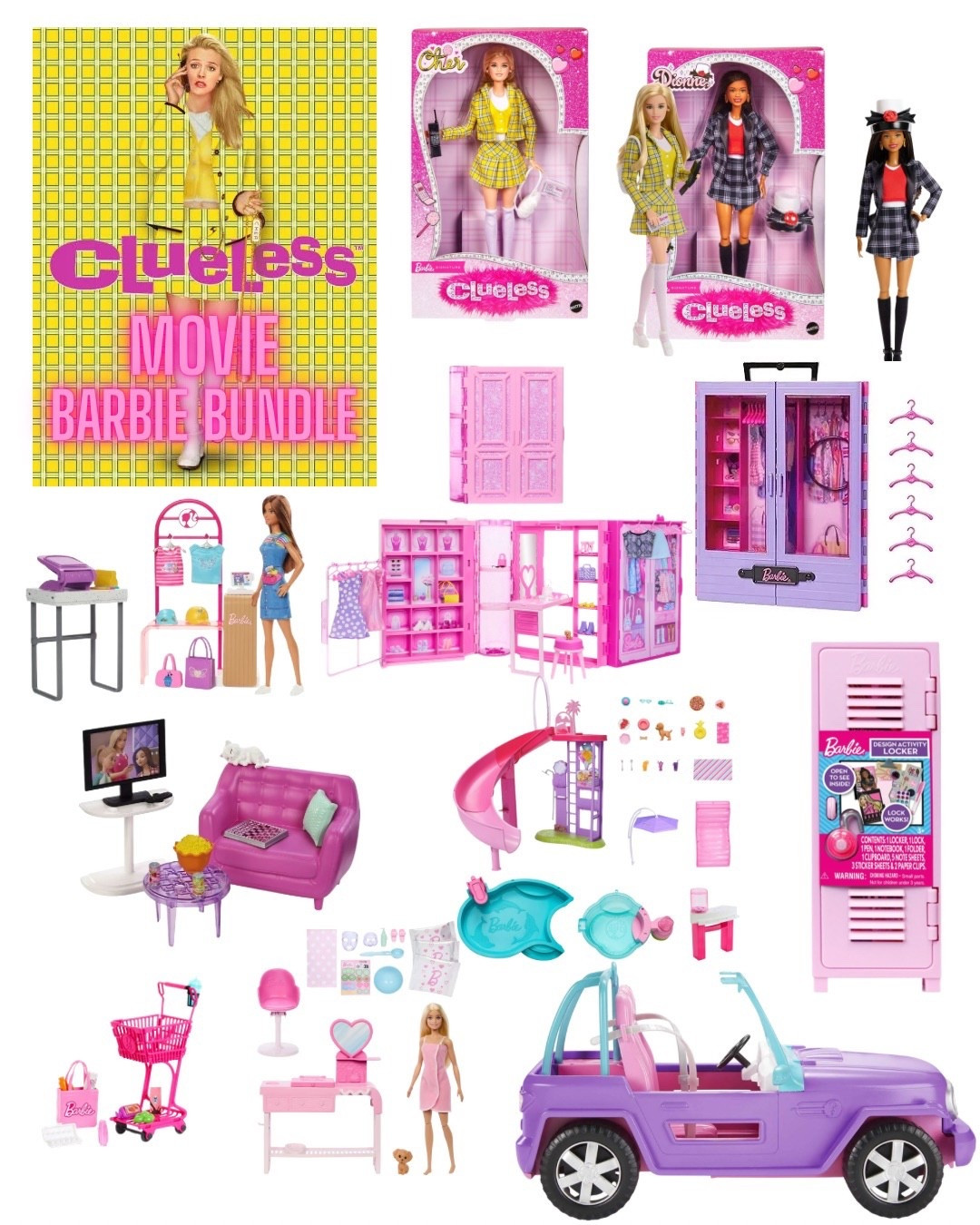 Clueless Barbie Bundle 🛍️
