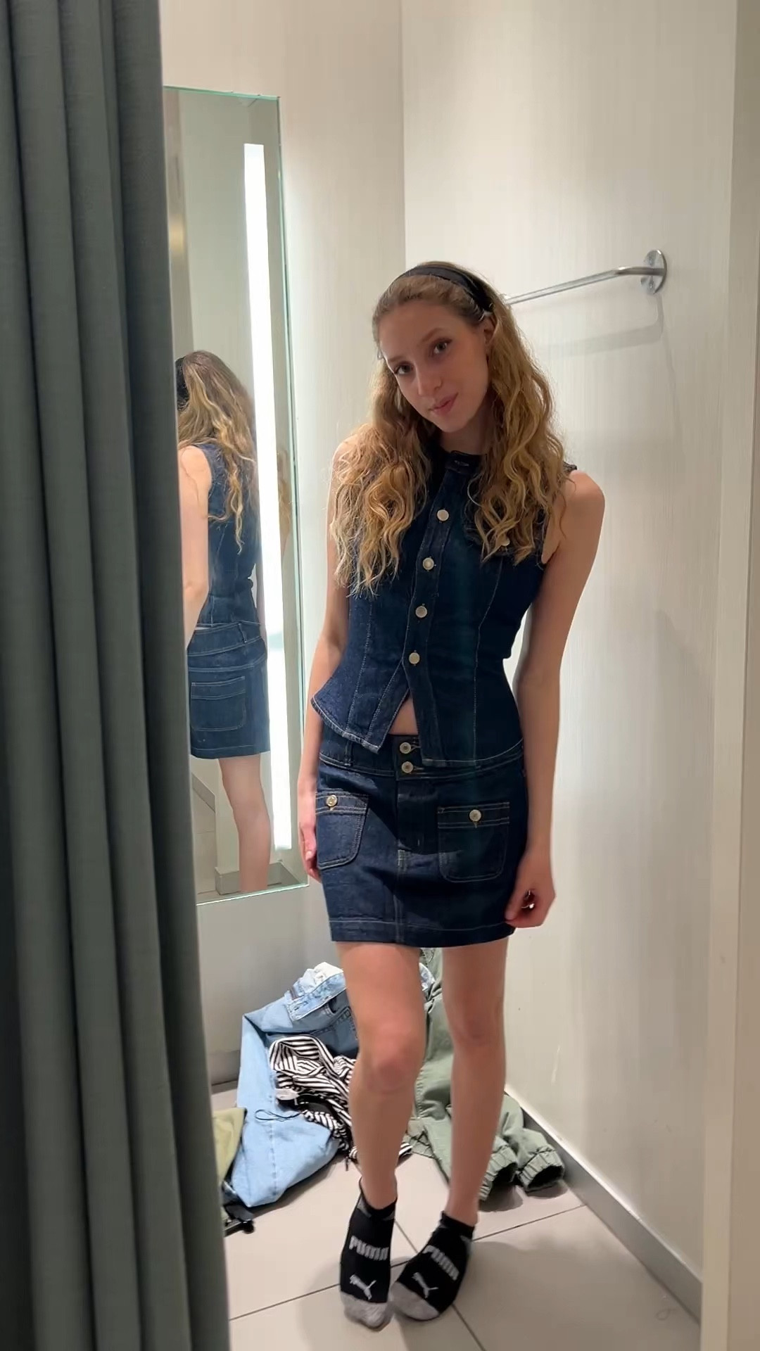 Cutest denim set 💙

#LTKStyleTip