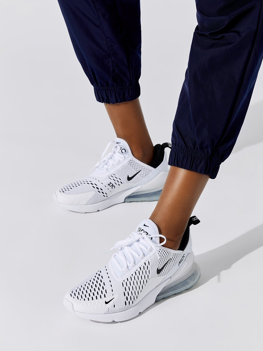 Air Max 270 in White/black/white | Carbon38