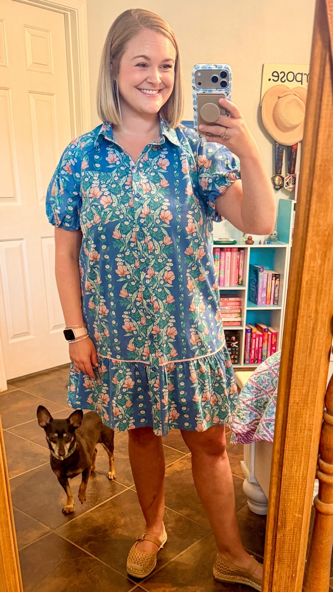 Easy everyday outfit with a little floral moment 💙🌸
This dress is comfy, flattering, and perfect for running errands or a casual day out (bonus: it has that throw-on-and-go feel we all love 🙌)

#LTKMothersDay #LTKdayinmylife #LTKgrwm