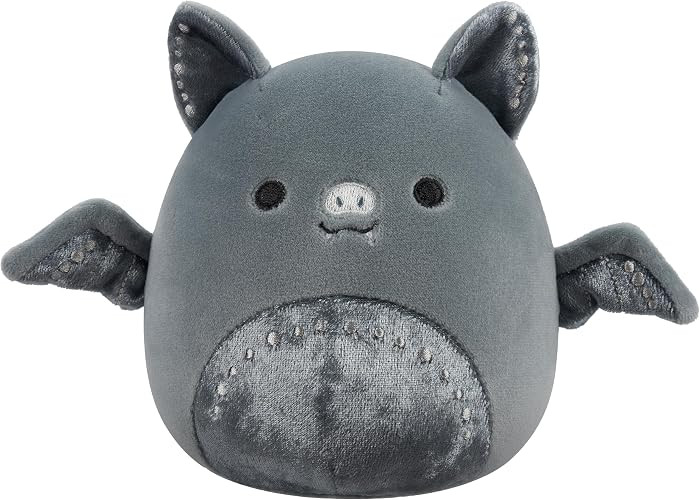 Squishmallows Original 5in Millennia The Grey Bat with Velvet Accents \u2013 Official Jazwares Pl... | Amazon (US)