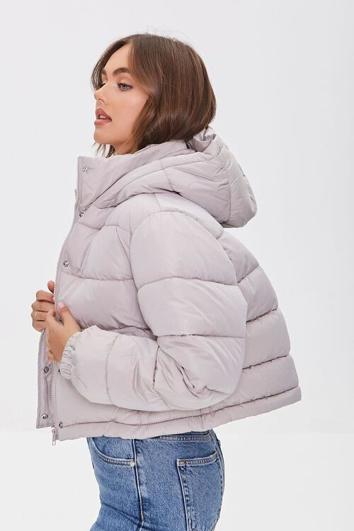Hooded Puffer Jacket | Forever 21 (US)