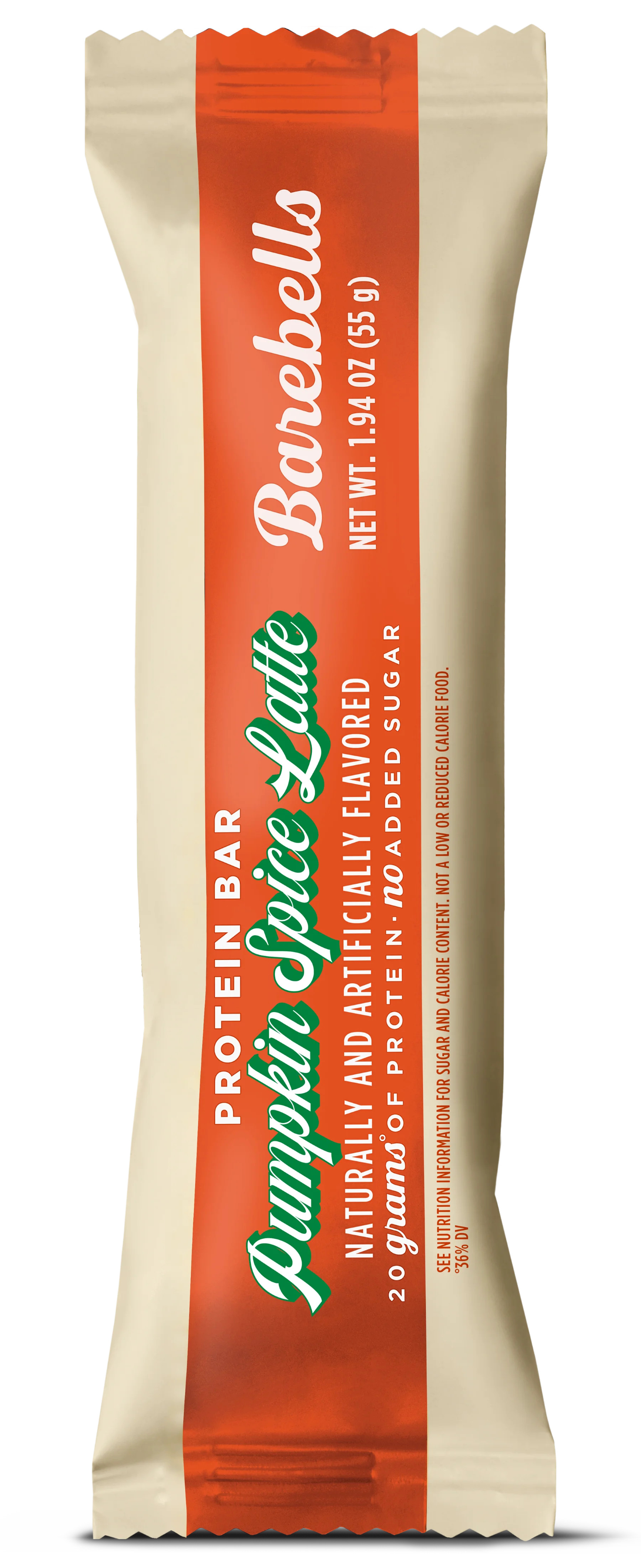 Barebells Pumpkin Spice Latte Protein Bar 1.94 oz - Walmart.com | Walmart (US)