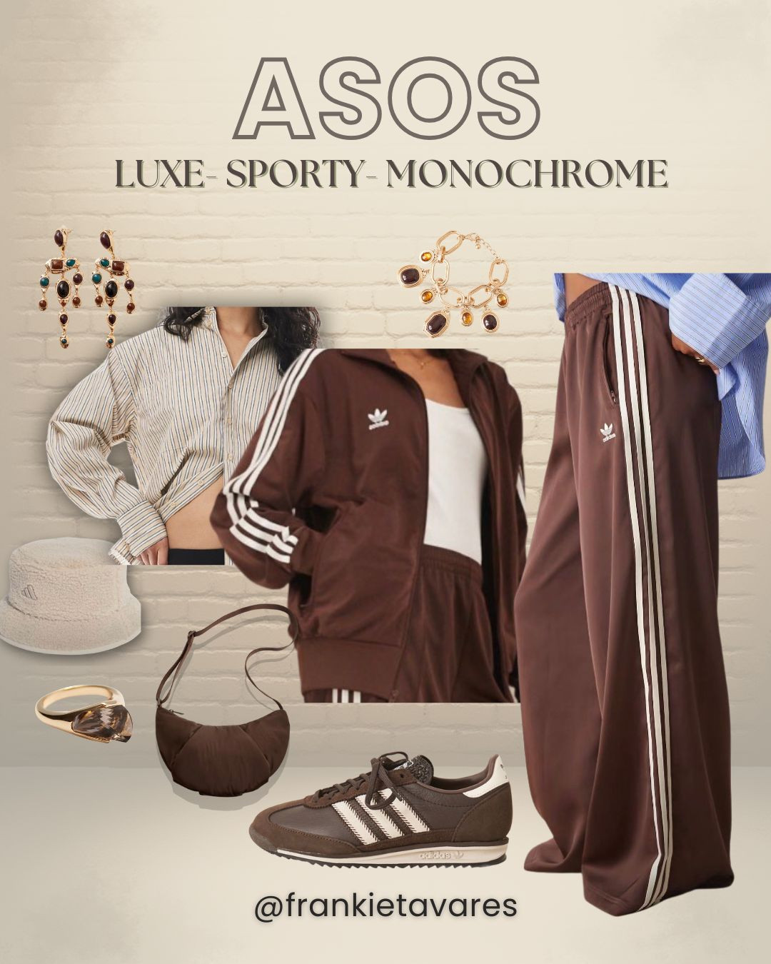 🤎Effortless glam with pieces that do all the talking ✨ Serving sleek, polished vibes perfect for nights out, events, and anywhere you want to make an entrance. Loving how these looks elevate the moment with simple, statement-making details.

#frankietavares #asos #styleinspo #glamstyle #outfitinspo #fashionforward #chicstyle #ootd #glowupstyle #elevatedlooks #lookgoodfeelgood #stylemood


 

#LTKSaleAlert #LTKActive #LTKootd