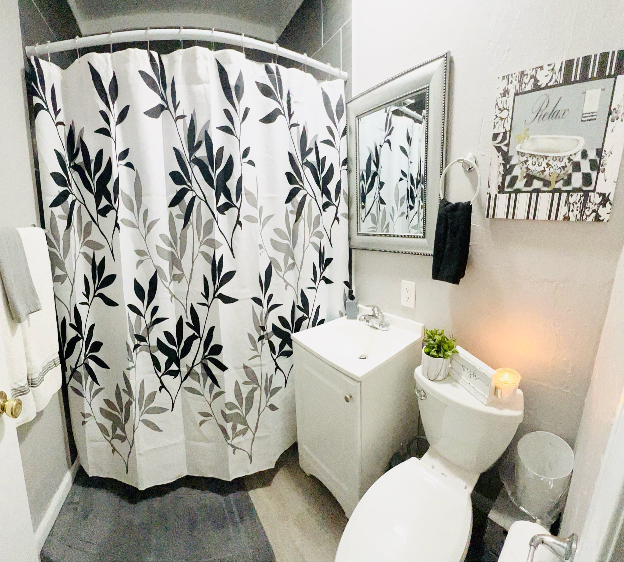 This bathroom set is the perfect way to elevate your bathroom decor! Simple yet classy!🤍🖤

#LTKstyletip #LTKhome #LTKunder50