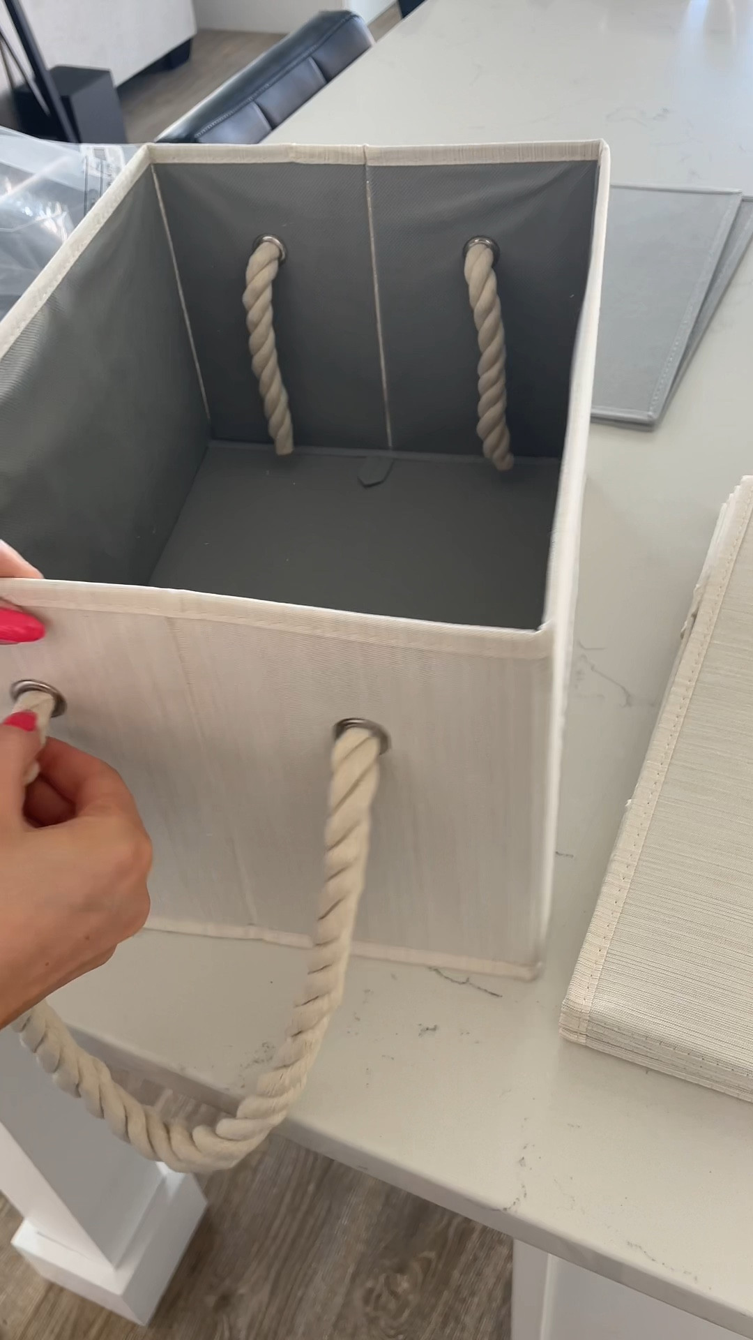 new storage containers! pretty and functional! easy to put together too!

#LTKunder100 #LTKunder50 #LTKhome