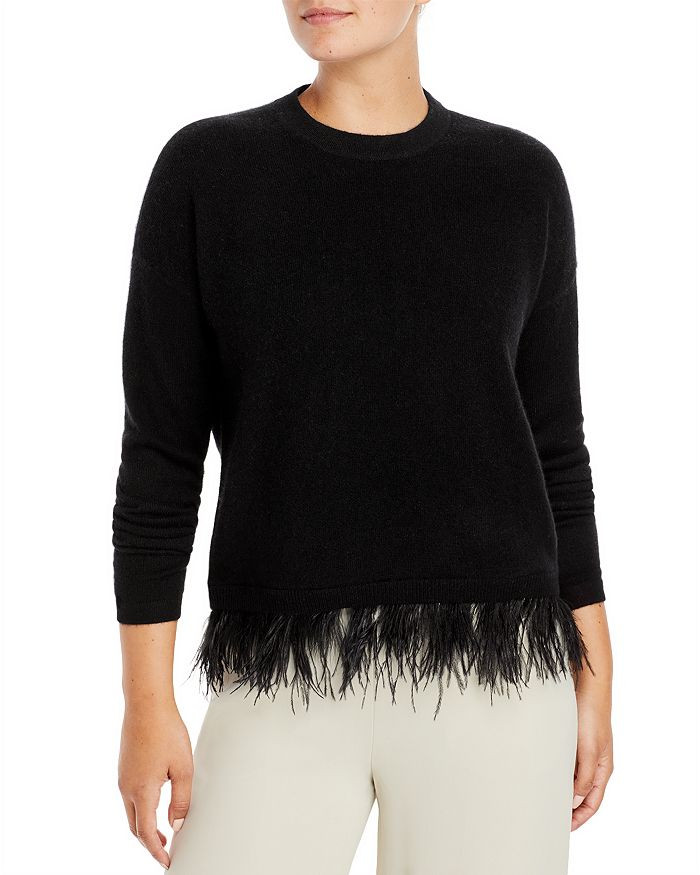 C by Bloomingdale's
            
    
                
                    Ostrich Feather-Trim C... | Bloomingdale's (US)