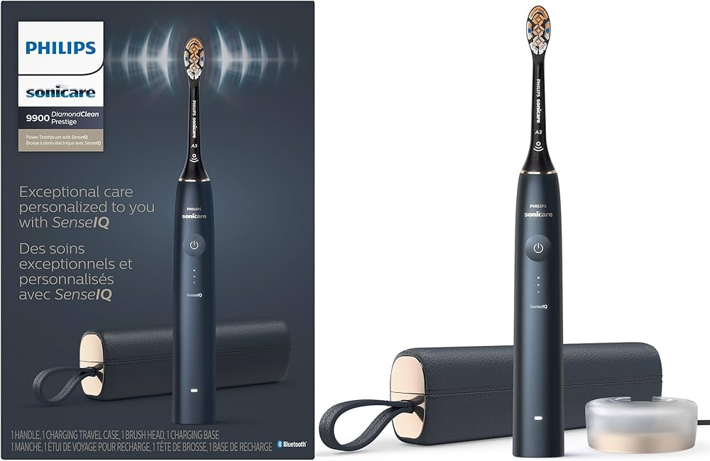 Philips Sonicare DiamondClean 9900 Prestige Electric Toothbrush - with SenseIQ Technology and Adv... | Amazon (US)