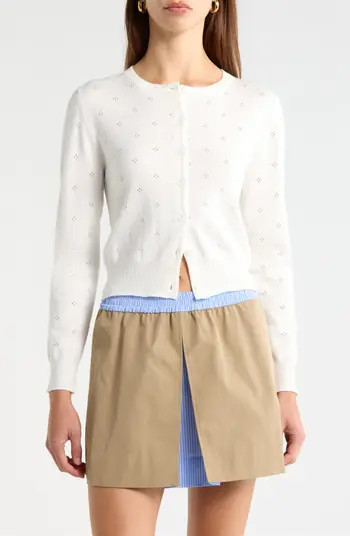 ASTR the Label Denise Button Front Cardigan | Nordstrom | Nordstrom