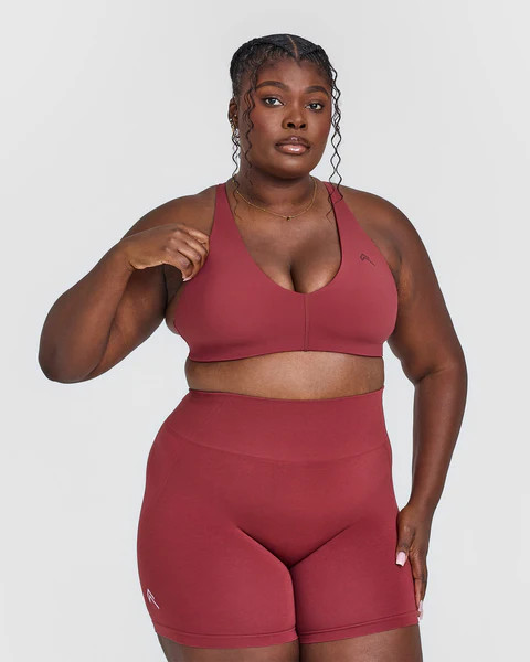 Unified Micro Bralette | Burnt Cherry | Oner Active (UK / US)