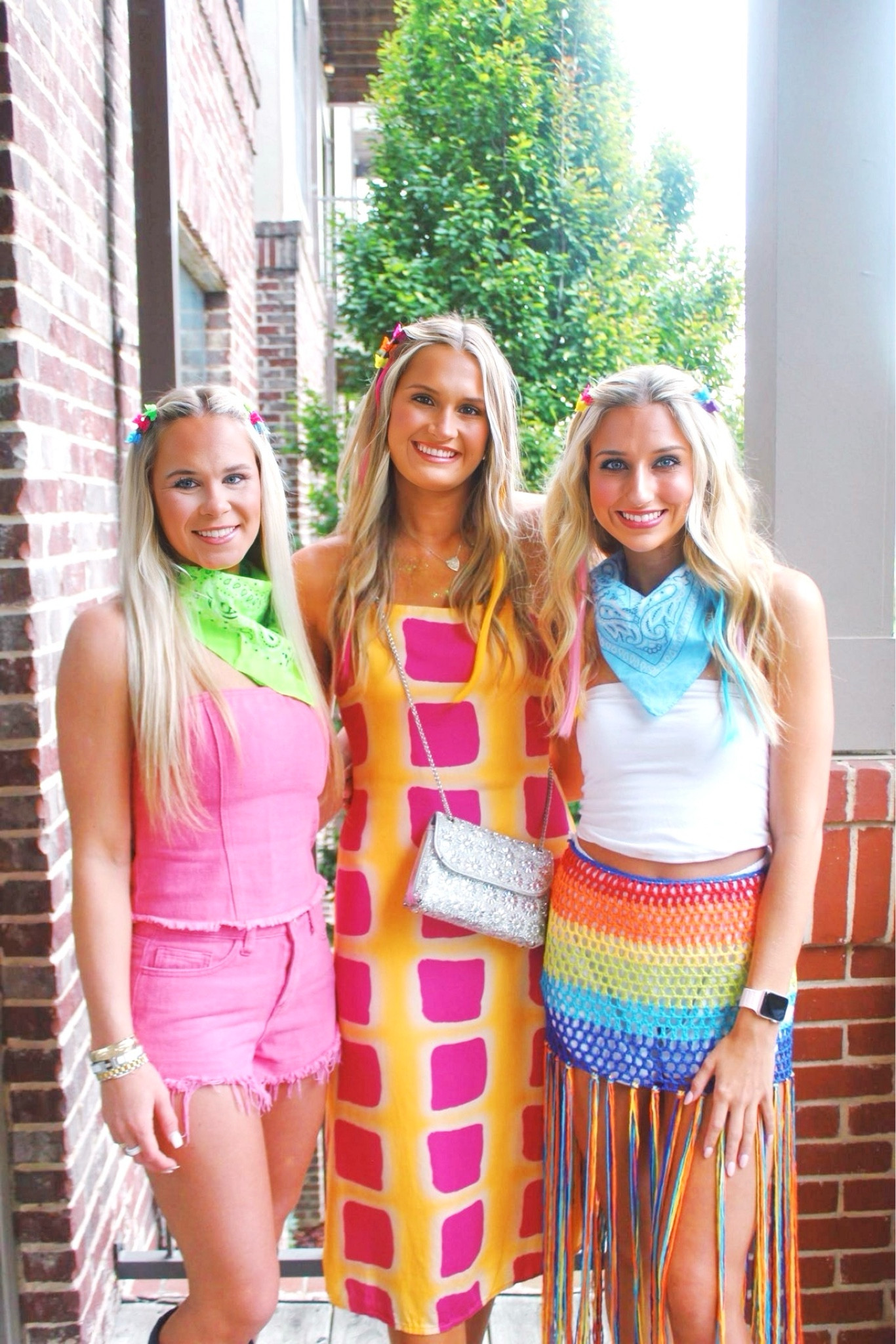 Coachella theme!!! 
My dress is a nuuly rental!!! 
Linking similar 