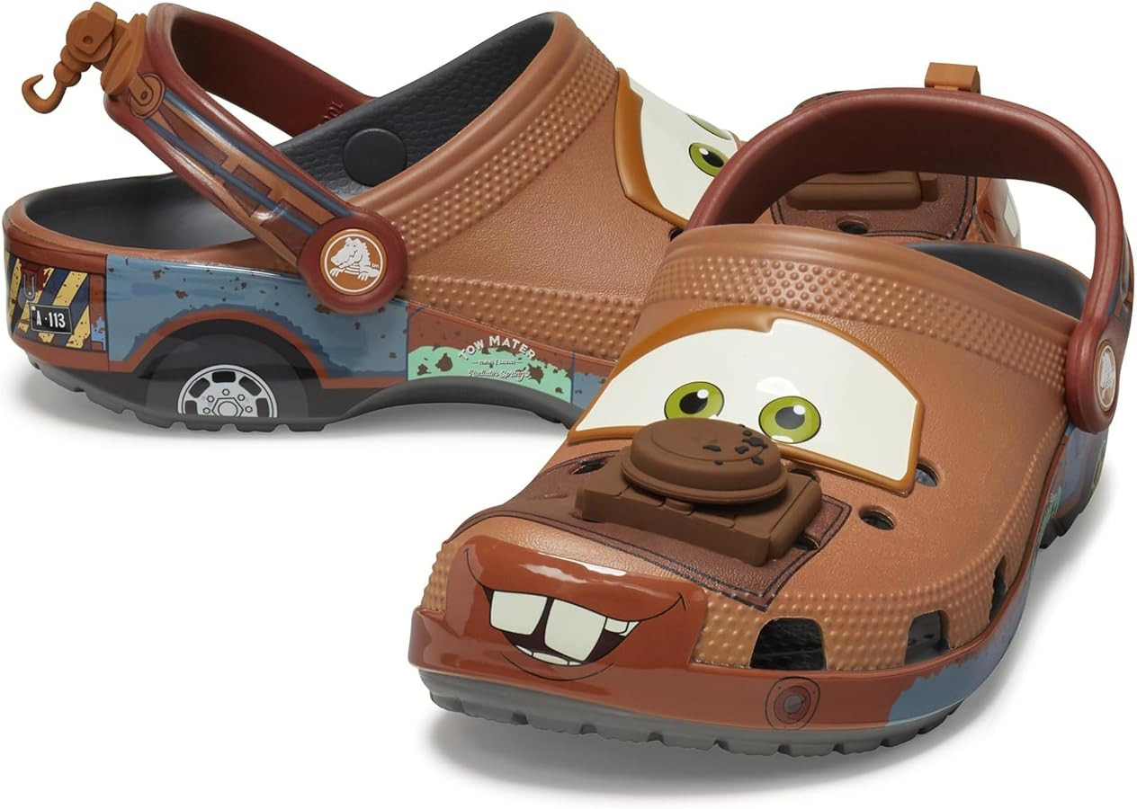 Crocs Unisex-Child Disney Cars Mater Classic Clogs | Amazon (US)