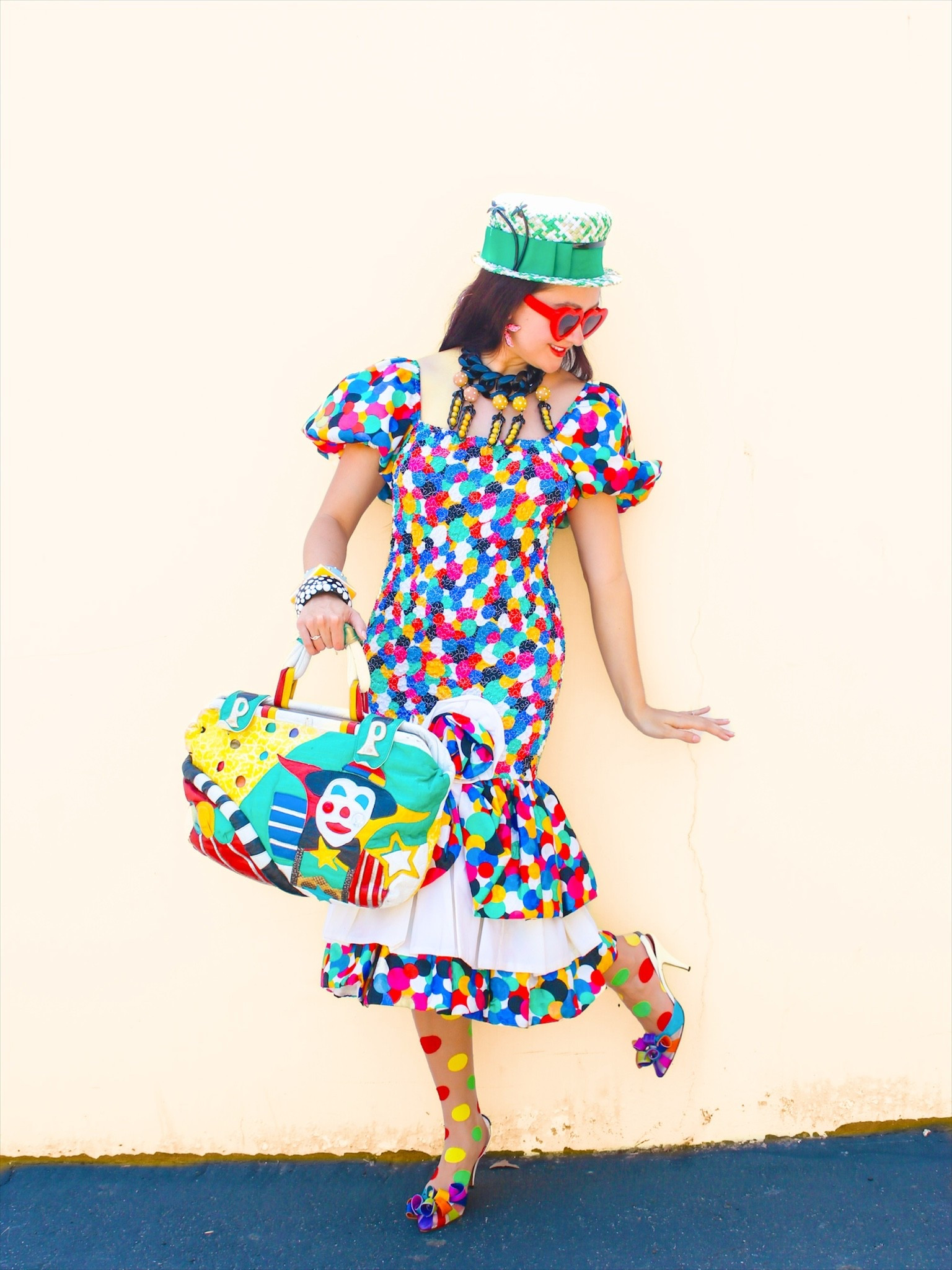Quirky maximalism, maximalist style, eclectic fashion, print mixing, vintage inspired fashion, statement jewelry, brooch styling, colorful knits, unique style, bold fashion, expressive style, creative outfit ideas, fall layering, statement pieces

#LTKootd #LTKgrwm #LTKSeasonal