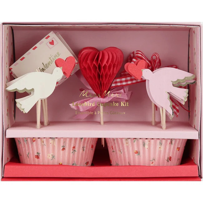 Baby Toys | Kids Toys | Lovebird Cupcake Kit | Meri Meri from Maisonette | Maisonette