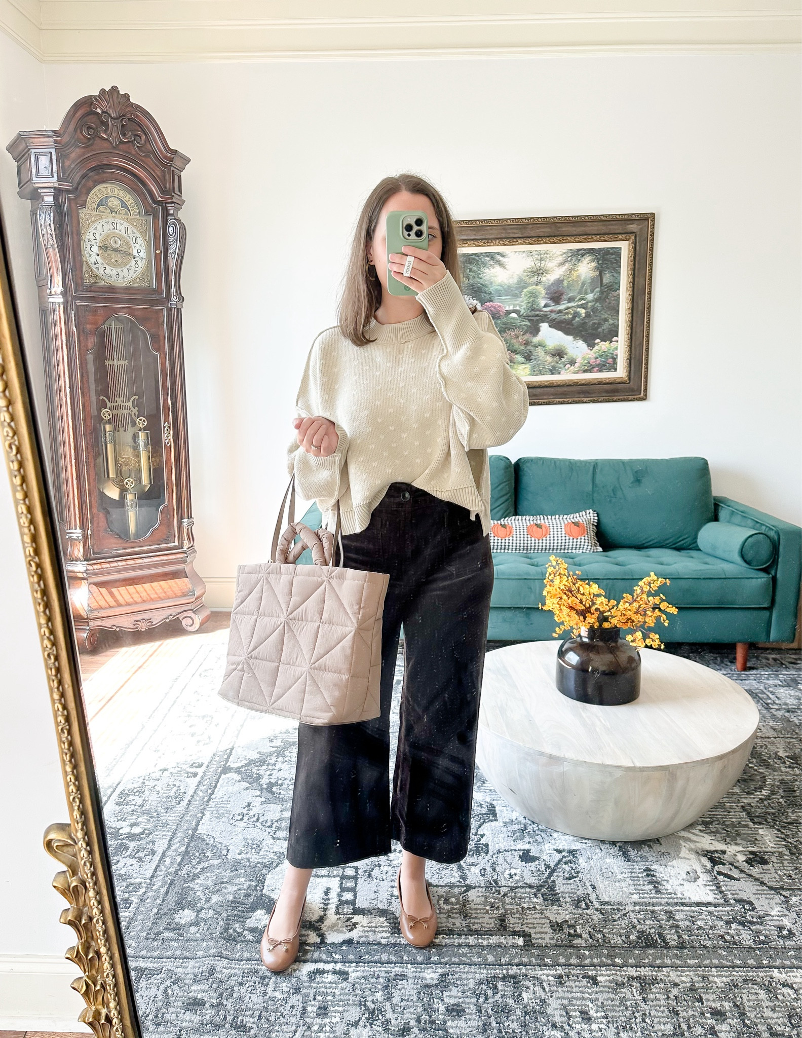 Anthropologie sale, target bag, free people sweater, fall outfit, corduroy pants, wide leg pants



#LTKFallSale #LTKSeasonal #LTKSaleAlert