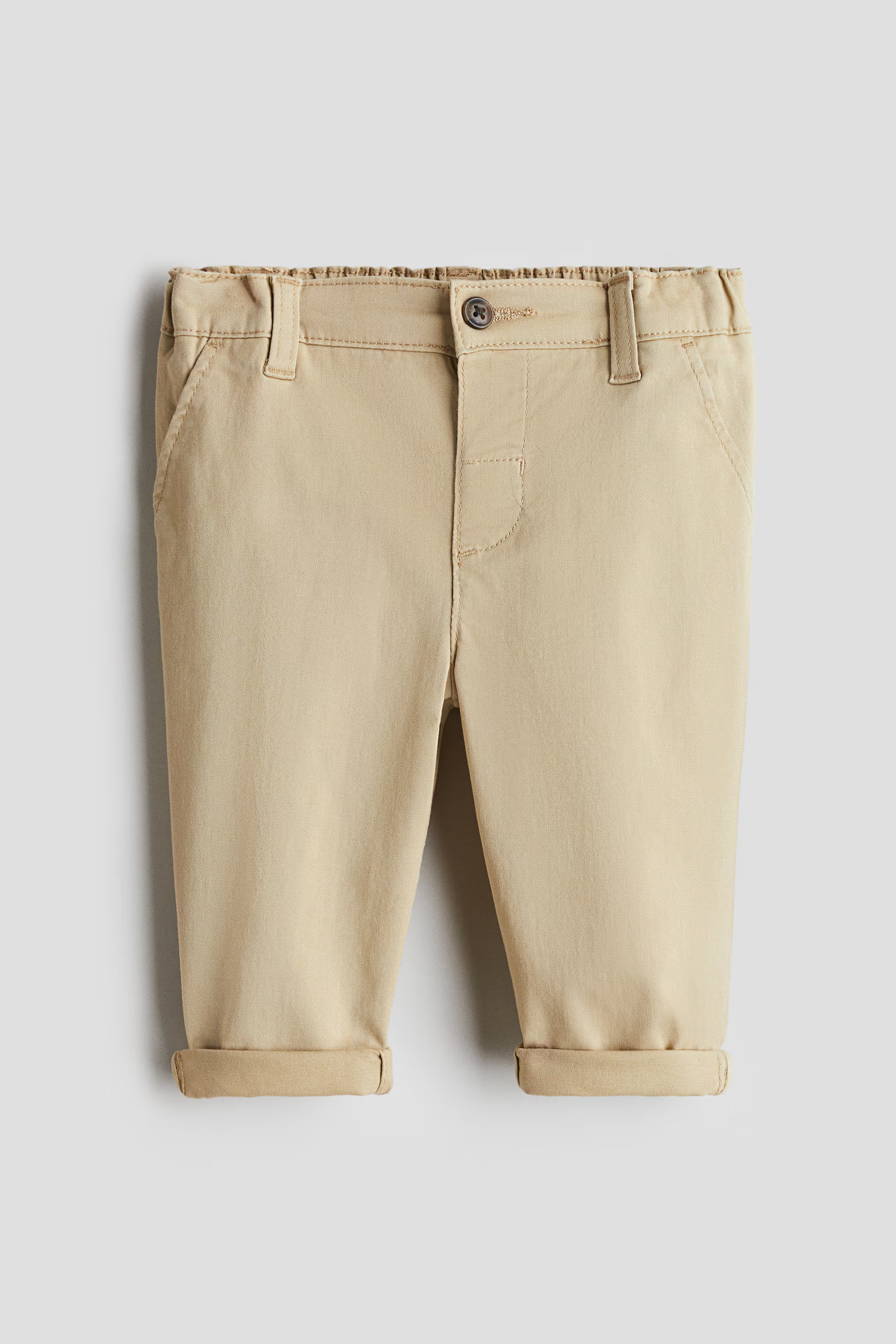 Beige Cotton Chinos for kids | H&M CA | H&M (US + CA)