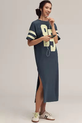 Daily Practice Graphic T-Shirt Midi Dress | Anthropologie (US)