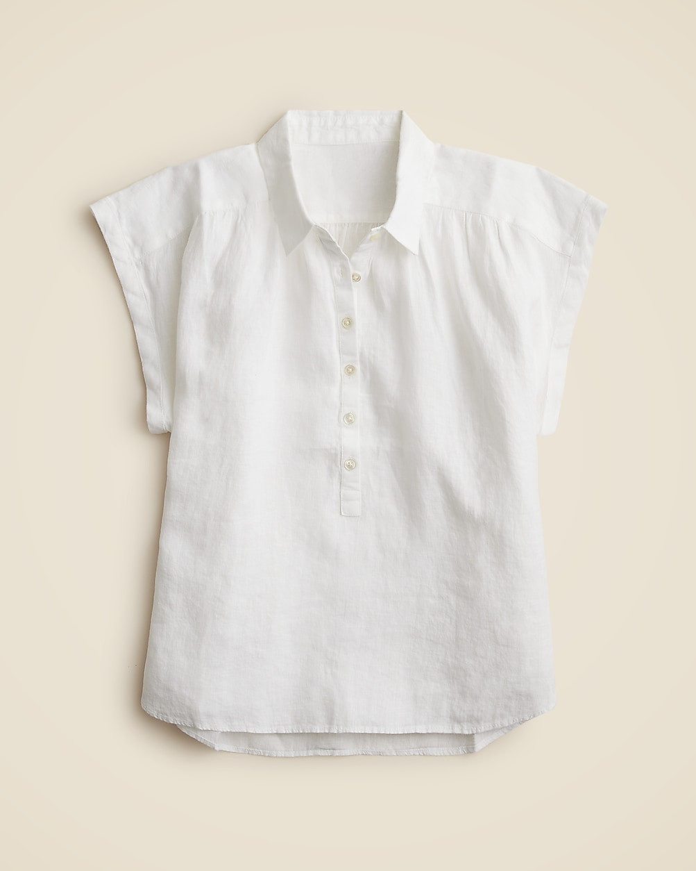 New Capitaine shirt in Baird McNutt Irish linen | J. Crew US