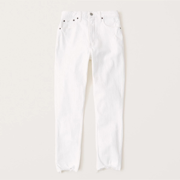 Curve Love High Rise Skinny Jeans | Abercrombie & Fitch (US)