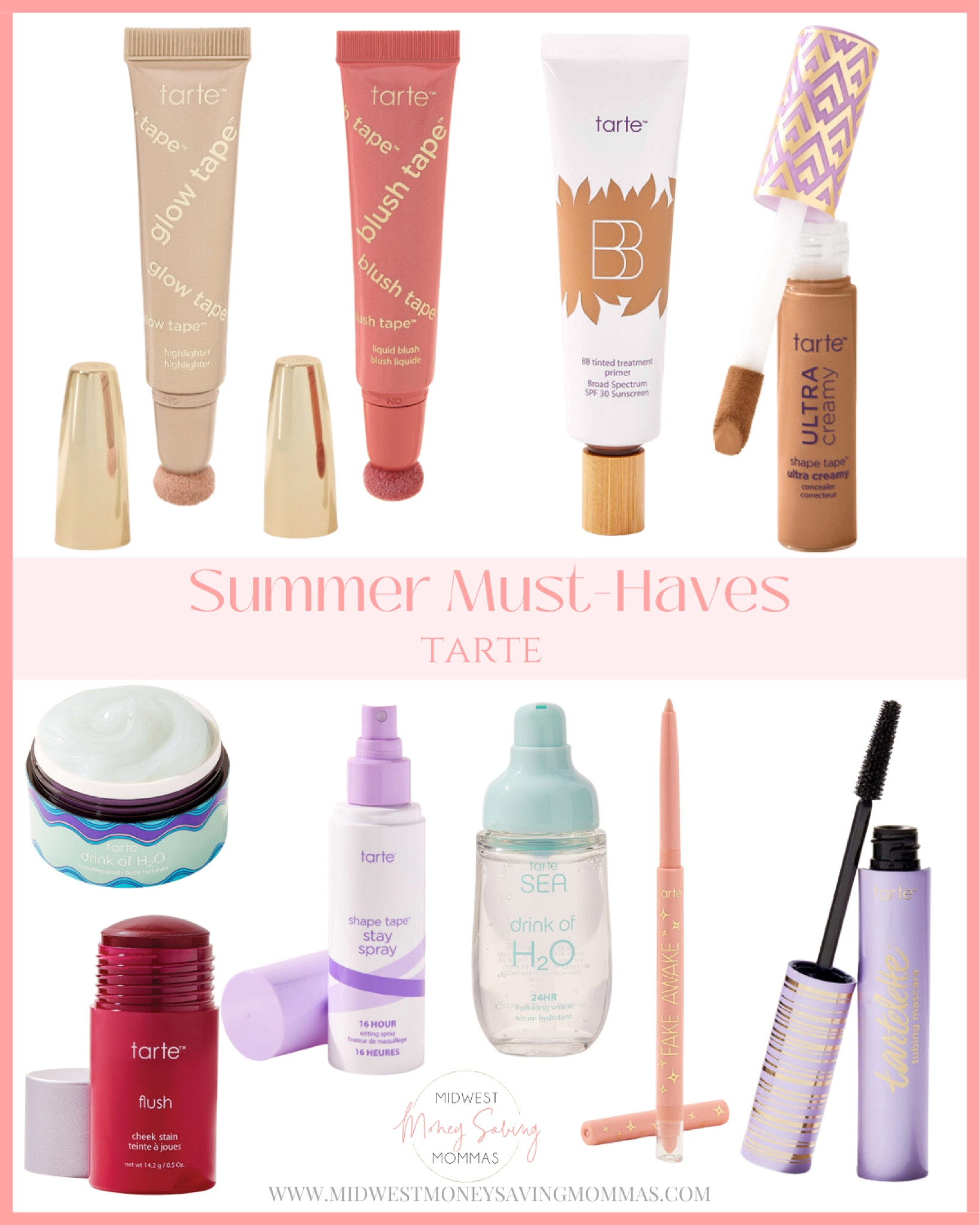 Tarte Summer Must-Haves

Use code midwestmommas 

#LTKSeasonal #LTKbeauty #LTKstyletip