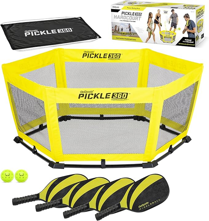 GoSports Pickle 360 Game Set – Pickleball Without a Court – Outdoor Lawn, Beach, and Backyard... | Amazon (US)
