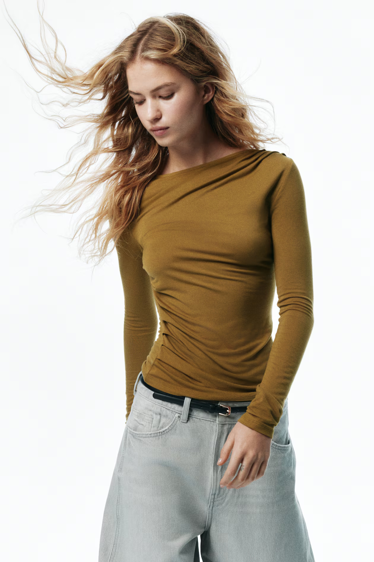 Draped Viscose Top | H&M (US + CA)
