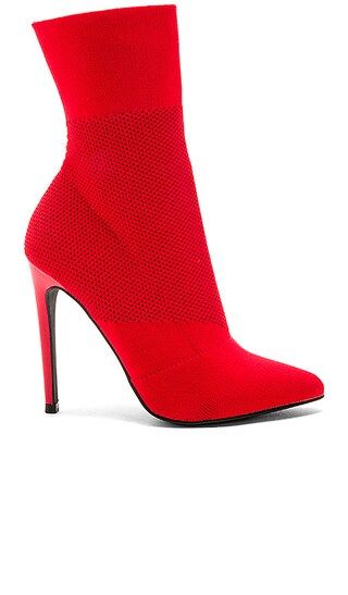 Steve Madden Century Boot in Red | Revolve Clothing