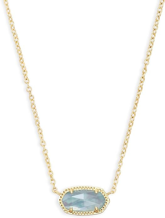 Kendra Scott Elisa Pendant Necklace for Women, Fashion Jewelry, 14k Gold-Plated | Amazon (US)