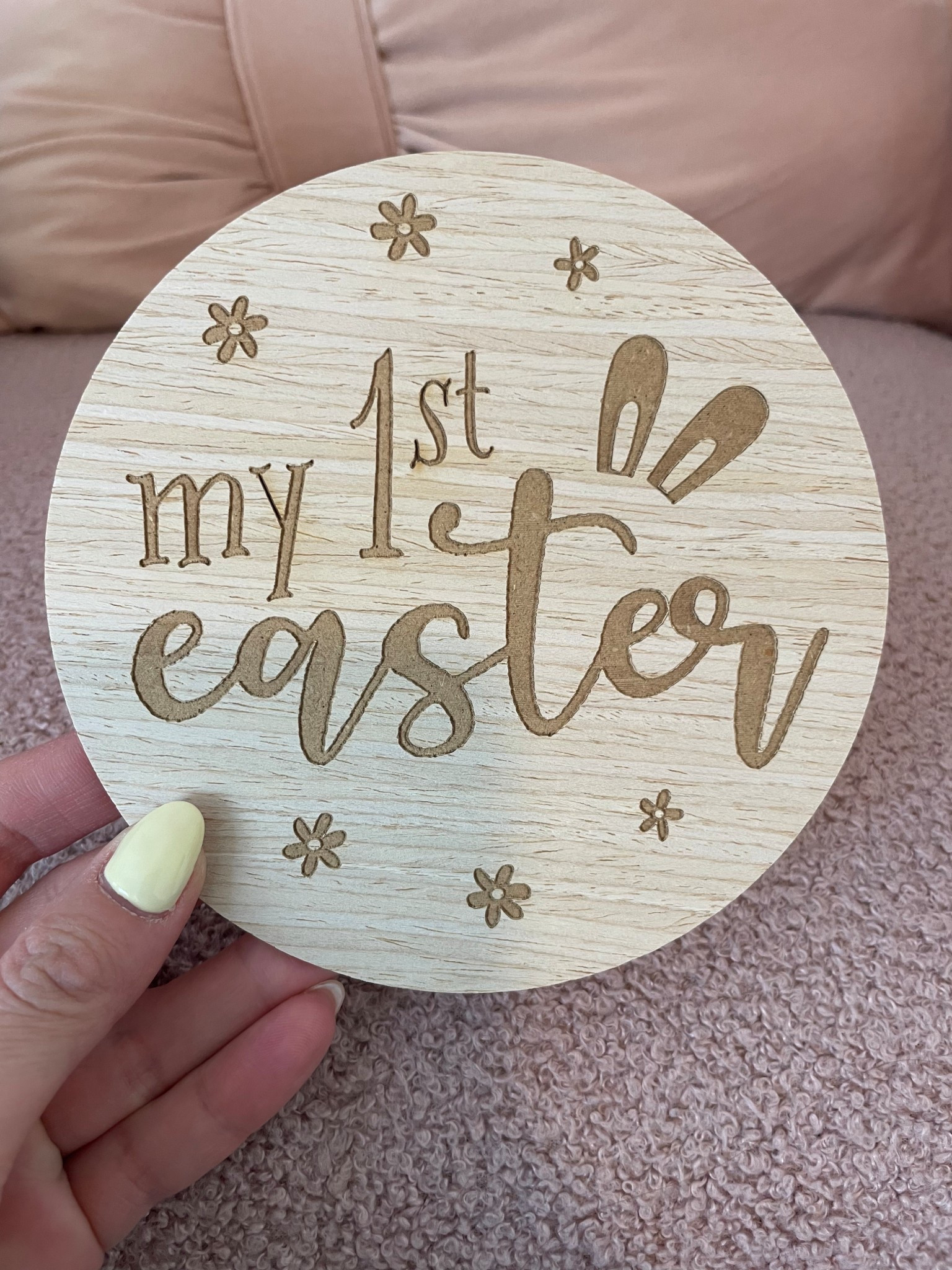 Baby’s first Easter sign

Wooden photo sign 

#LTKFindsUnder50 #LTKBaby