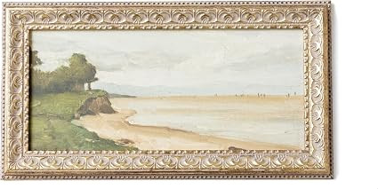 Petal Lane Beach Wall Art - 15x8 Framed Antique Decor - Make Your Own Gallery Wall Frame Set - Da... | Amazon (US)