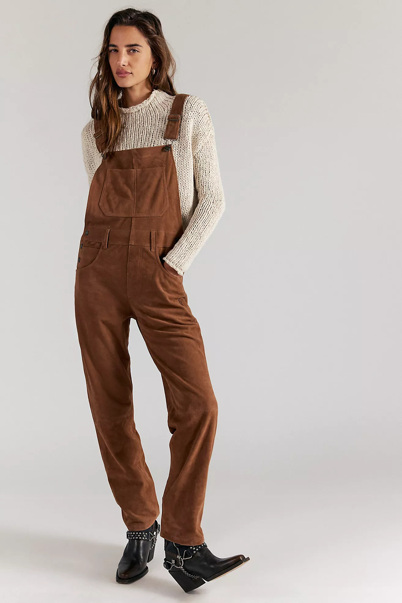 We The Free Suede Overalls | Free People (Global - UK&FR Excluded)