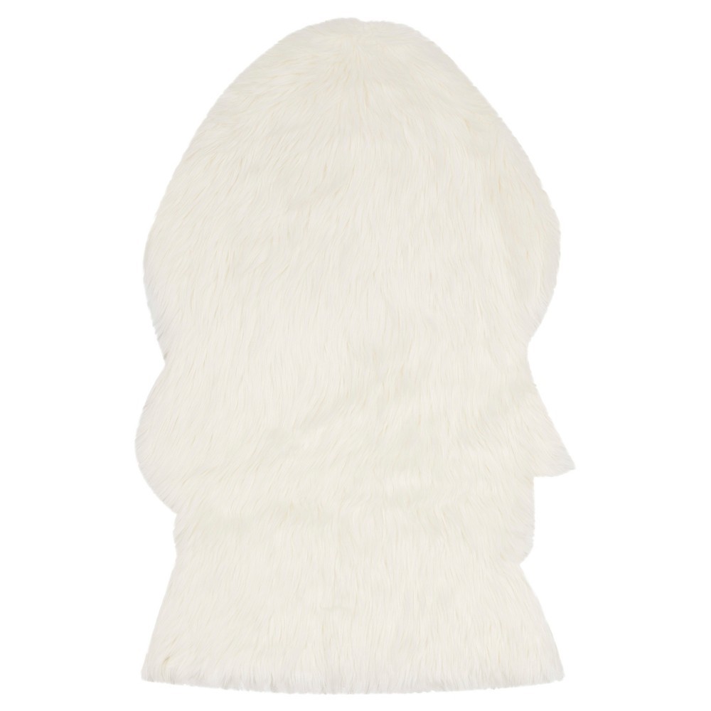 Haven Faux Sheepskin Rug - Ivory (2'x3') - Safavieh | Target
