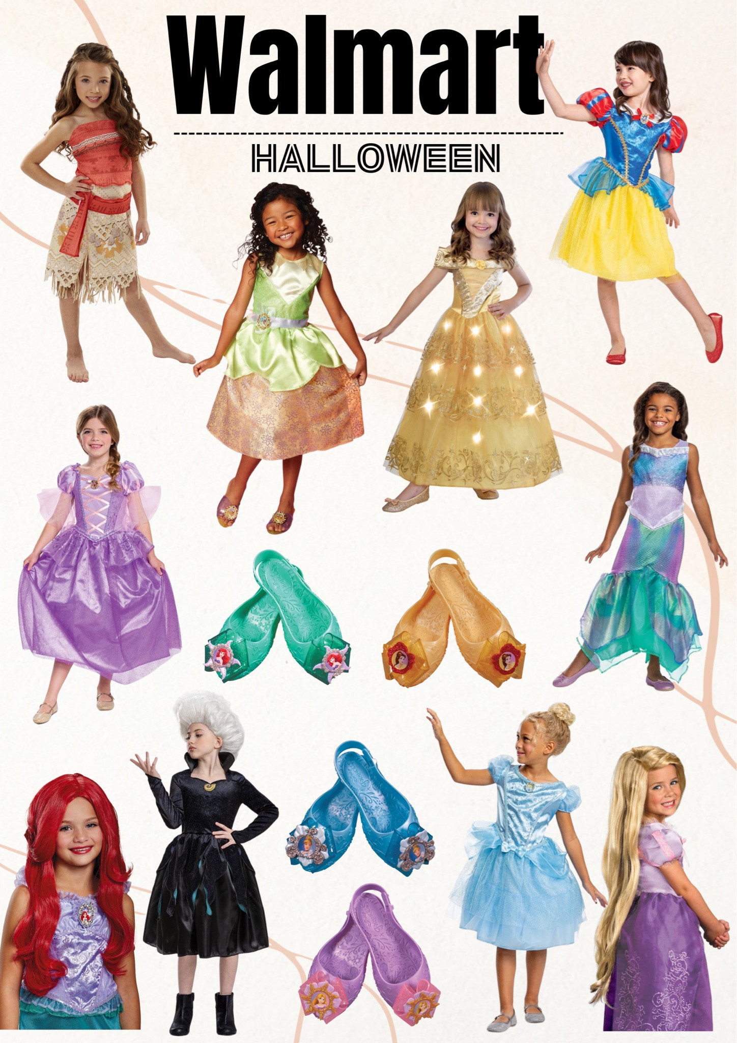 walmart princess dress up HAWEE Princess Costumes Dress for Your Little Girls Dress up