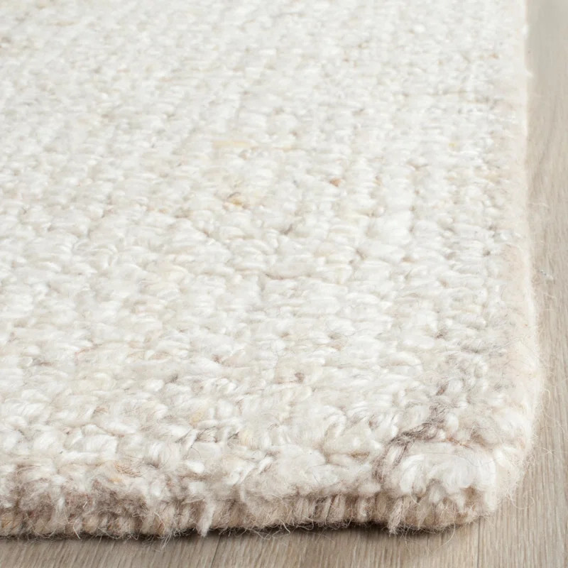 Gaten Handmade Hand Tufted Ivory/Beige Rug | Wayfair North America
