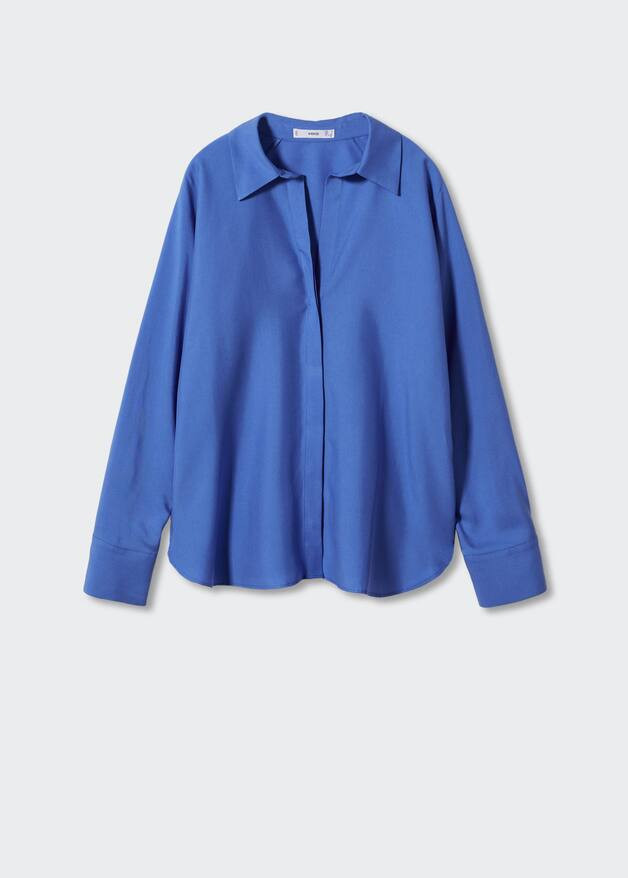 Camicia 100% lyocell | Mango IT