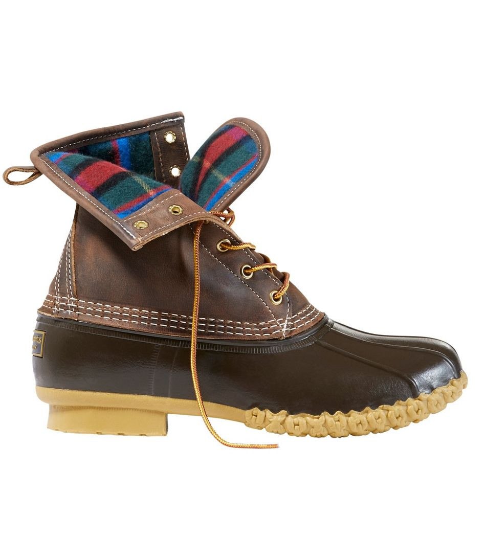 Men's Bean Boots, 8" Flannel-Lined, Thinsulate Insulation | L.L. Bean
