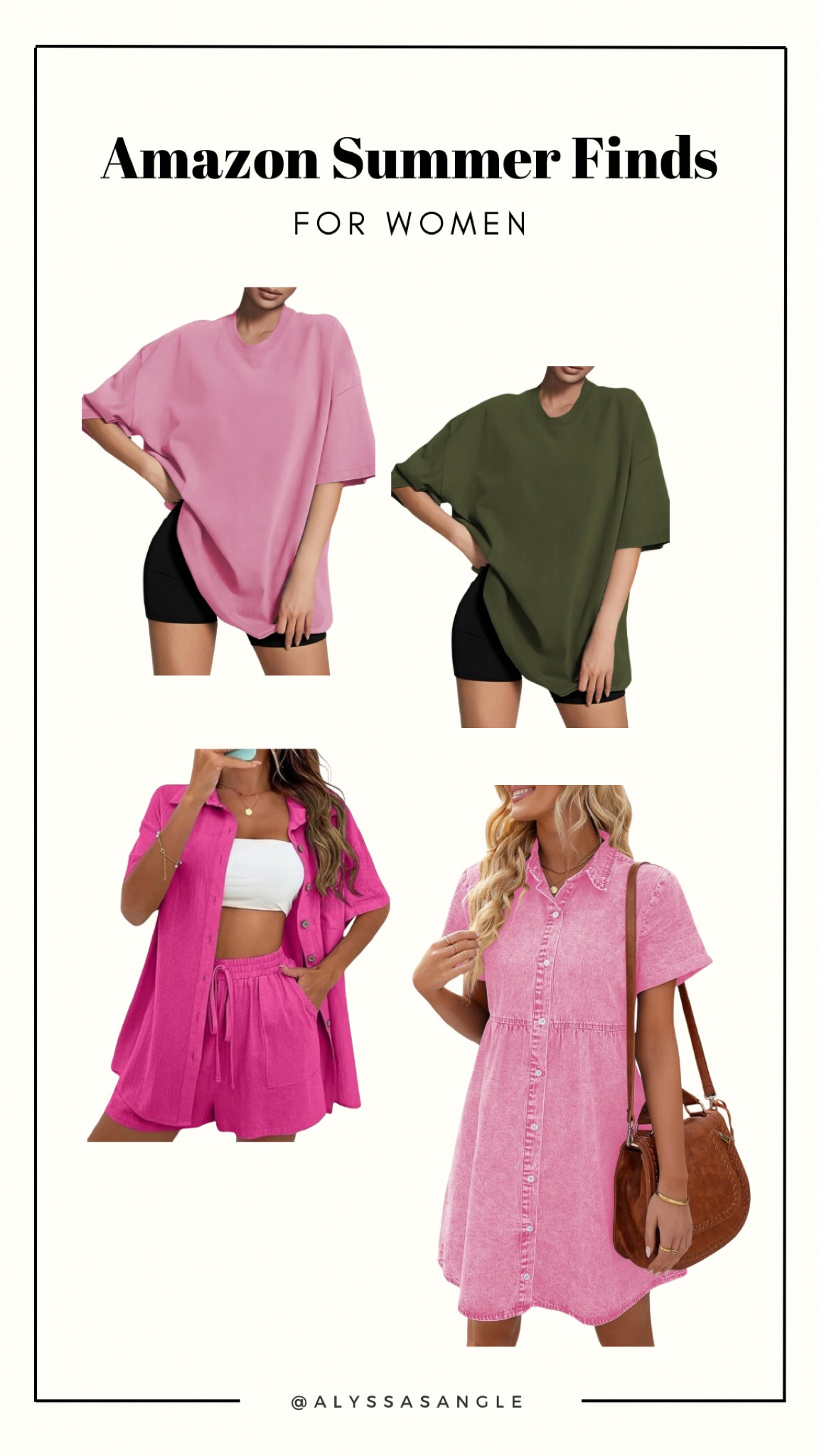 Loving these basic tees and bump friendly pieces for summer! Breathable, light, but still cute and can wear over the bump, as well as postpartum. 💕

Summer fashion | bump outfits | maternity 

#LTKstyletip #LTKbump #LTKmidsize