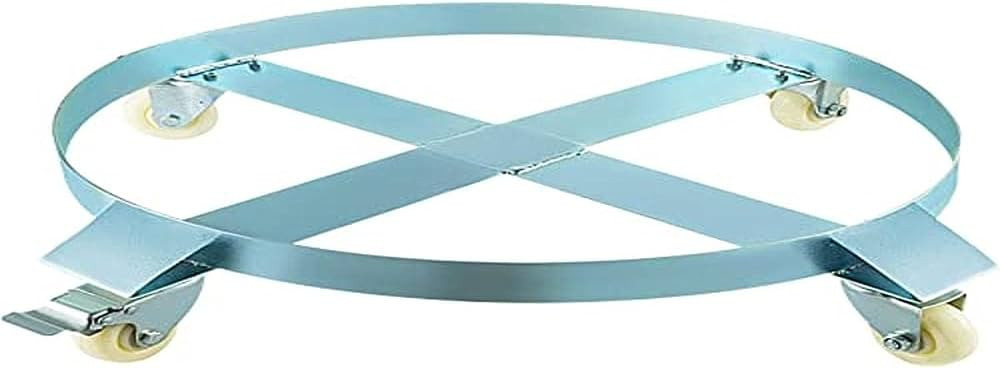 BestEquip Heavy Duty Drum Dolly 4 Swivel Caster Wheel 55 Gallon Steel Frame Non Tipping with Brak... | Amazon (US)