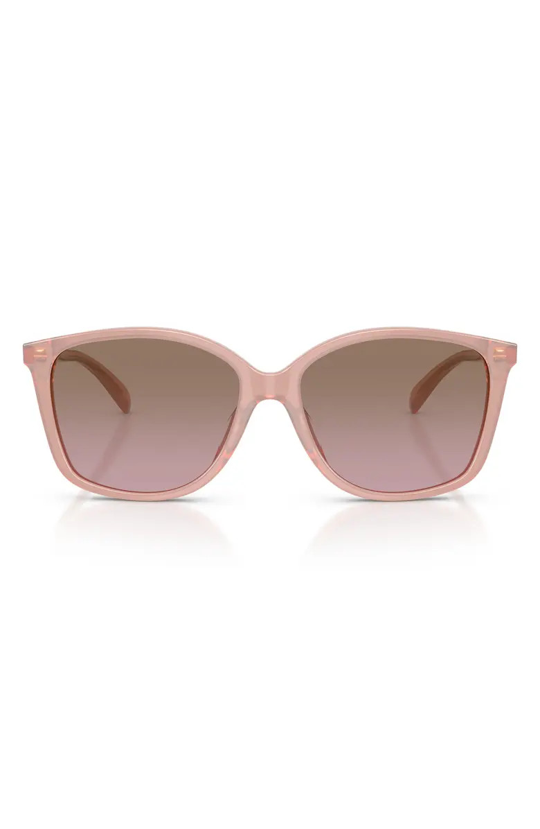57mm Gradient Square Sunglasses | Nordstrom