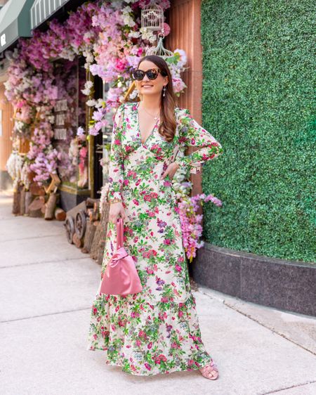 The perfect wedding guest dress and floral maxi dress for summer special occasions and parties. 

#LTKparties #LTKwedding #LTKSeasonal