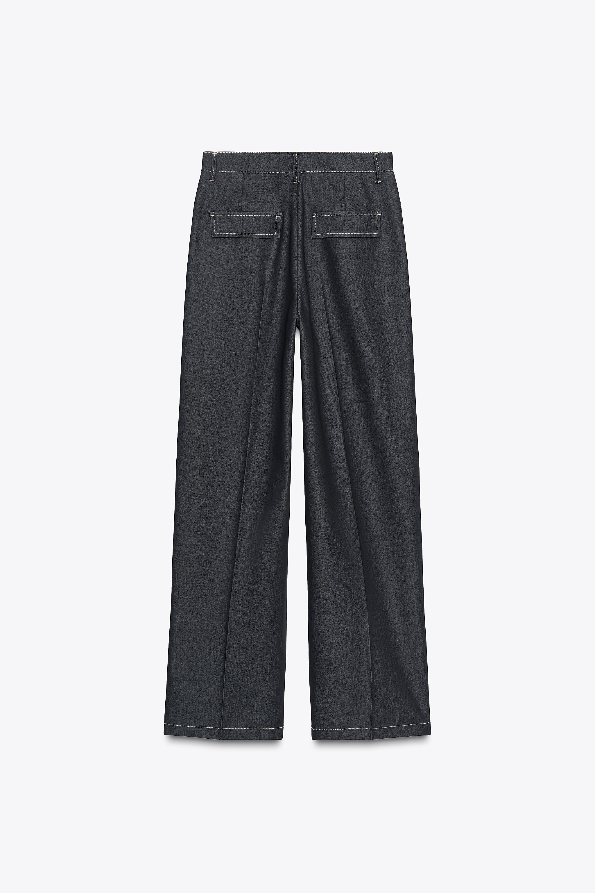 CREASED STRAIGHT LEG PANTS | Zara US