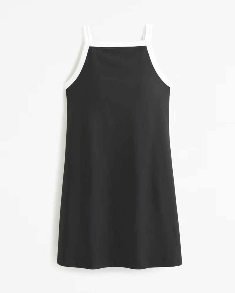 YPB sculptLUX Apron Easy Dress | Abercrombie & Fitch (US)