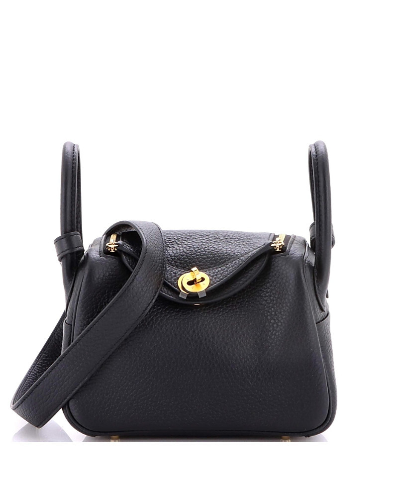 Pre-Owned HERMES Mini Lindy Bag Clemence | Bloomingdale's (US)