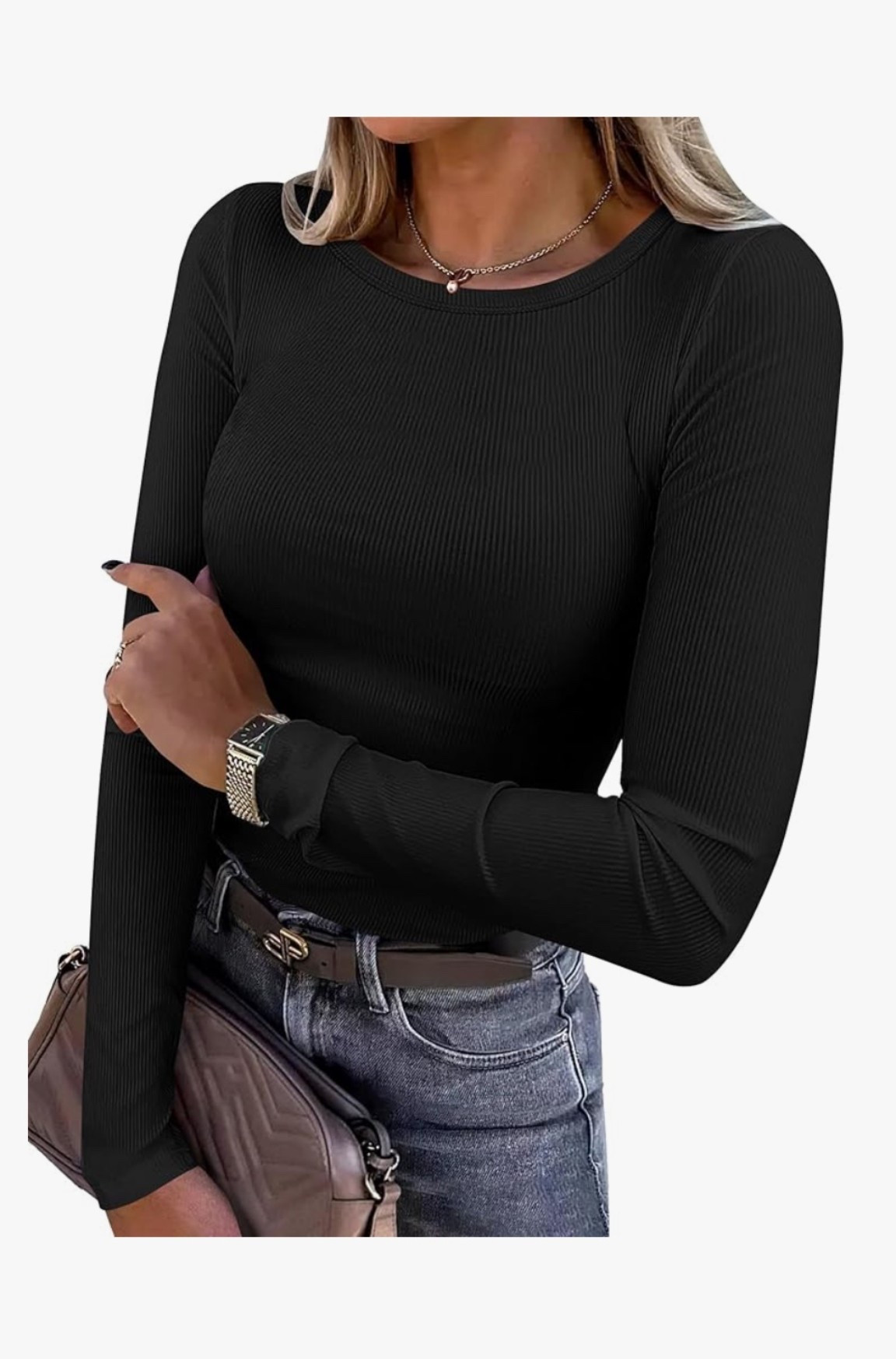 Amazon Prime Day Deal. I have several of these ribbed, which makes it forgiving of imperfections, top. I highly recommend this basic. It is on sale. 