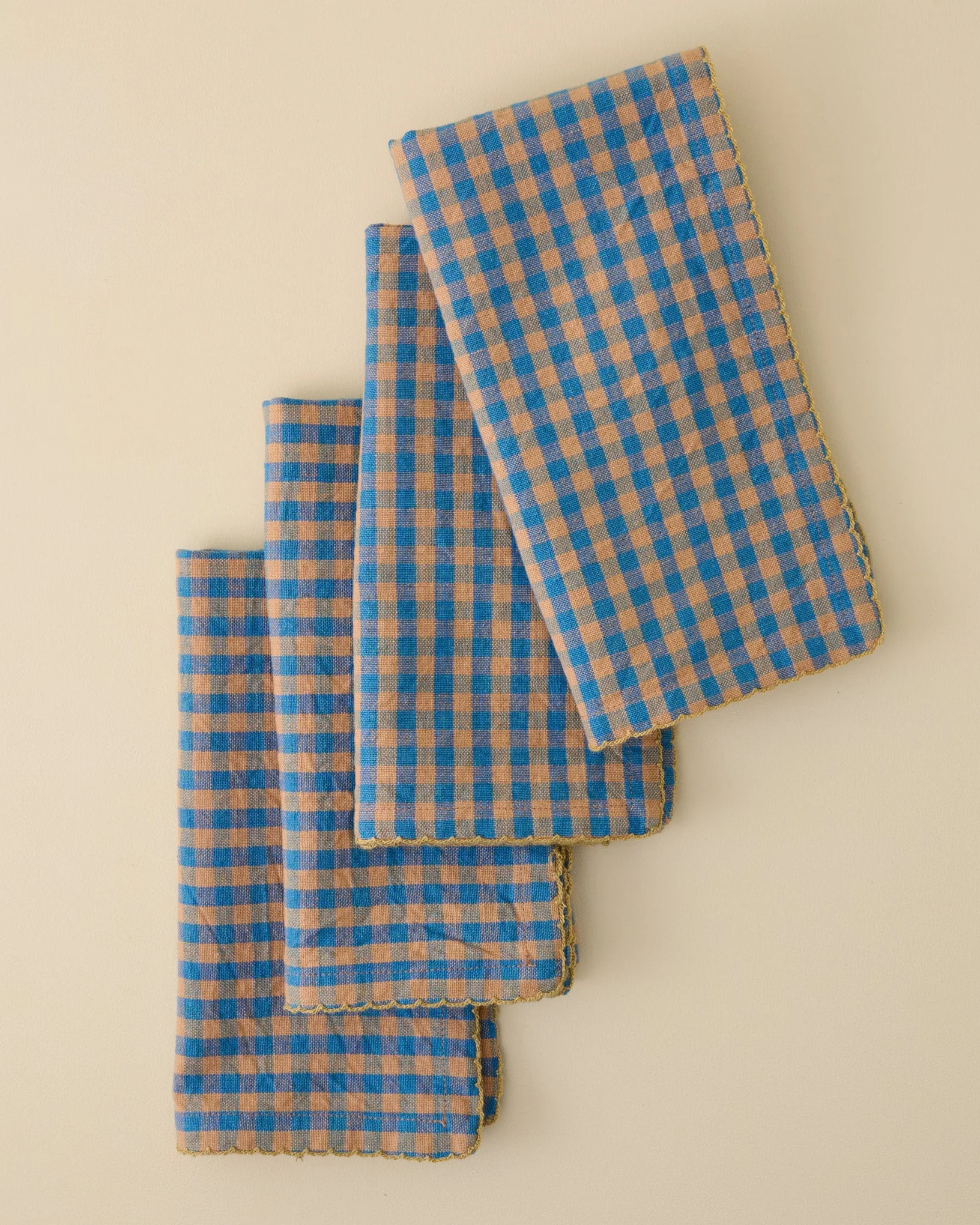 Poolside Check Napkin Set of 4 | Magnolia