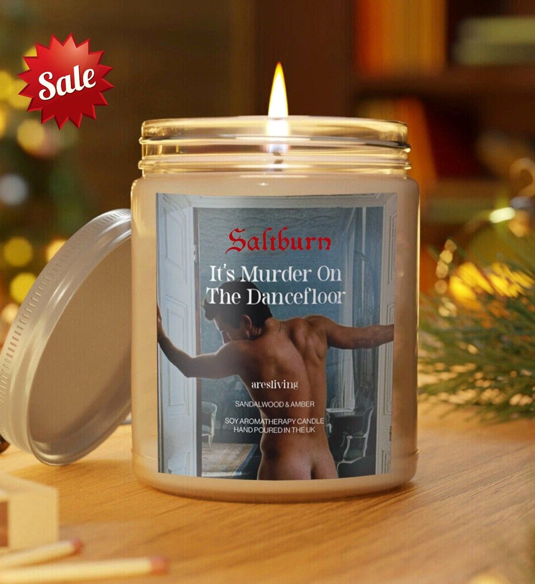 Saltburn Barry Keoghan Oliver Quick Candle, Murder on the Dancefloor, Saltburn Movie Scented Soy ... | Etsy (US)
