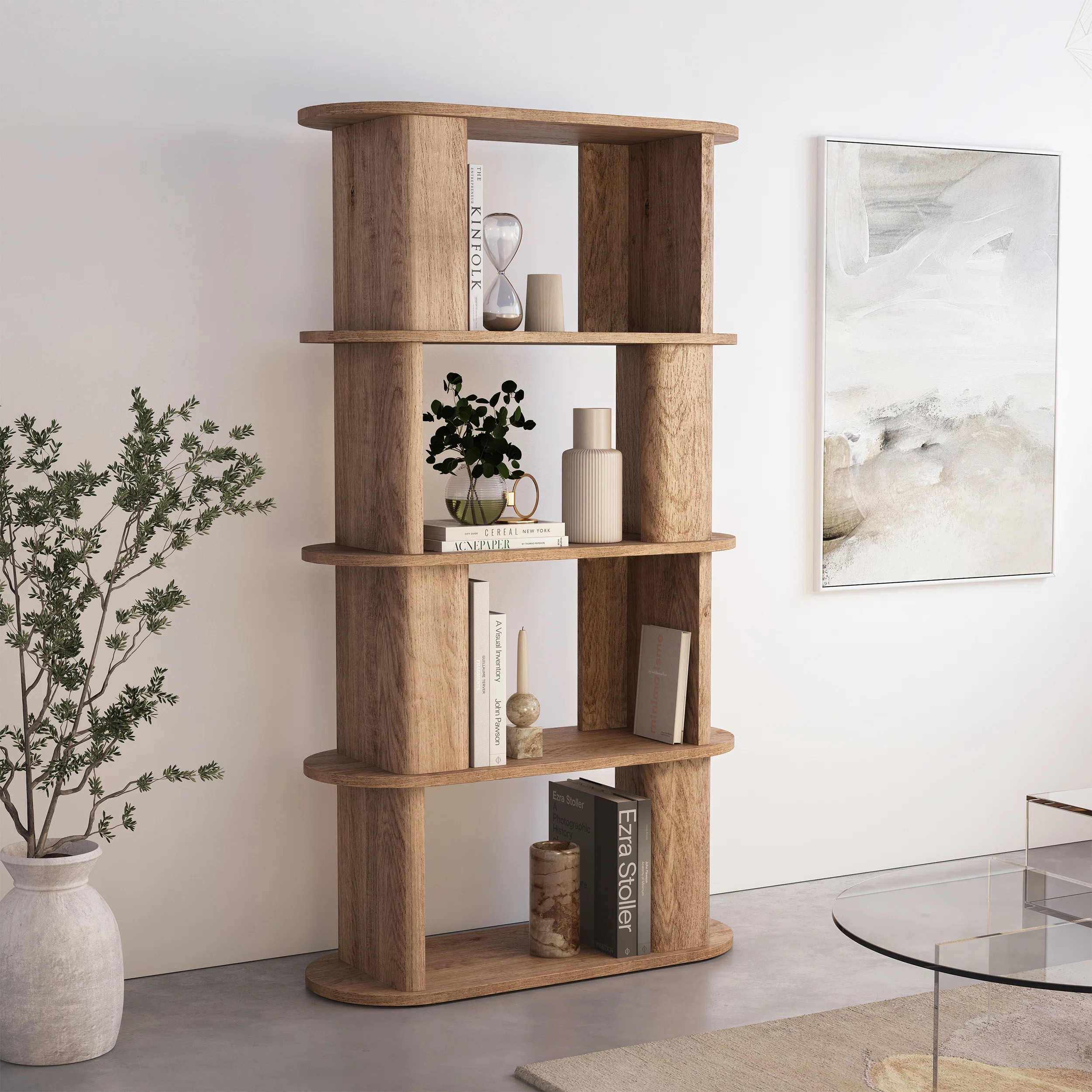 Loon Peak® Janarius 62" Bookcase | Wayfair | Wayfair North America