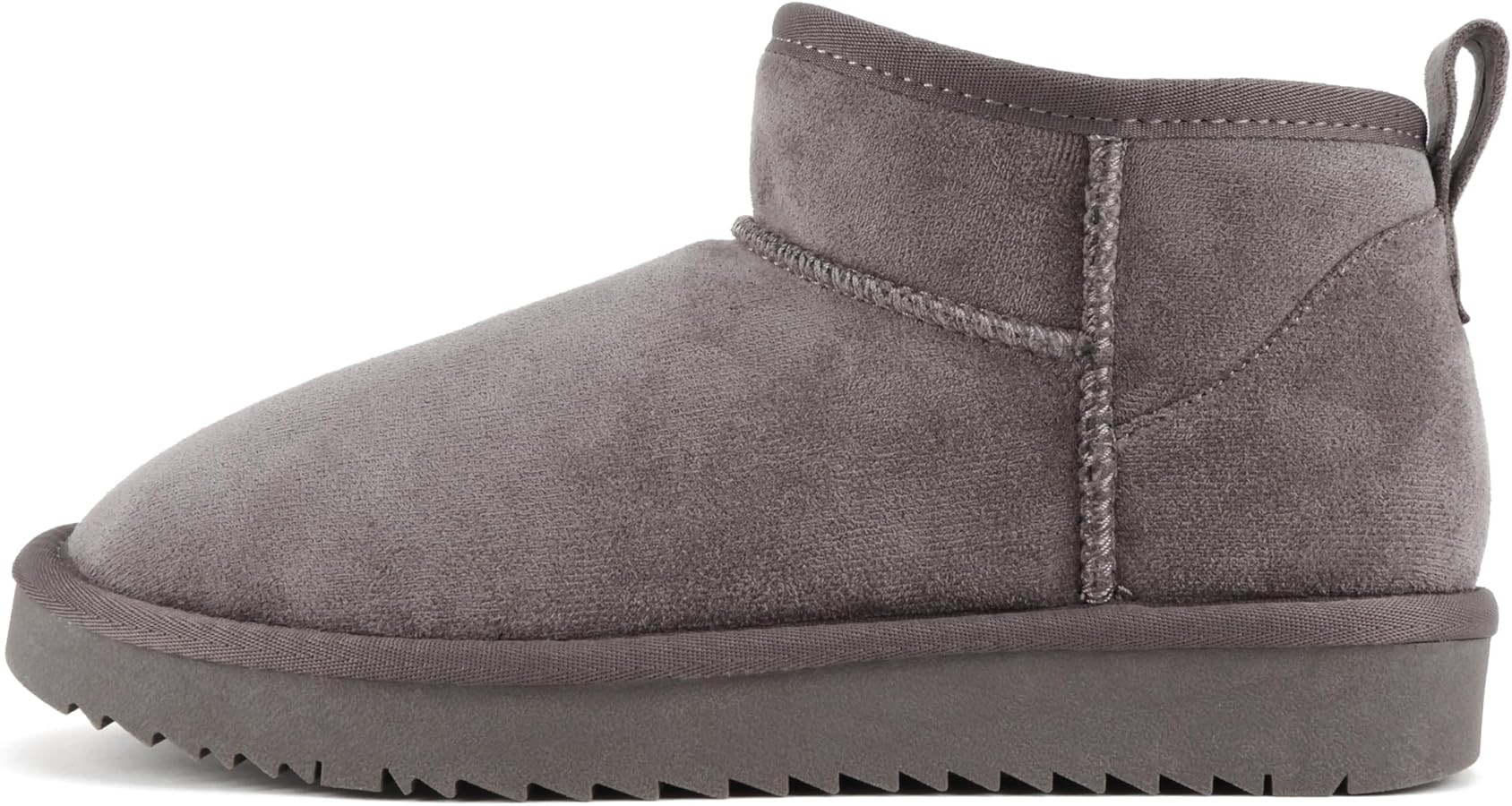 Soda “Mutual/Mute” ~ Women Round Toe Lug Sole Low Flatform Sherpa-lined Ankle Bootie | Amazon (US)